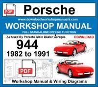 Porsche 944 workshop service repair manual